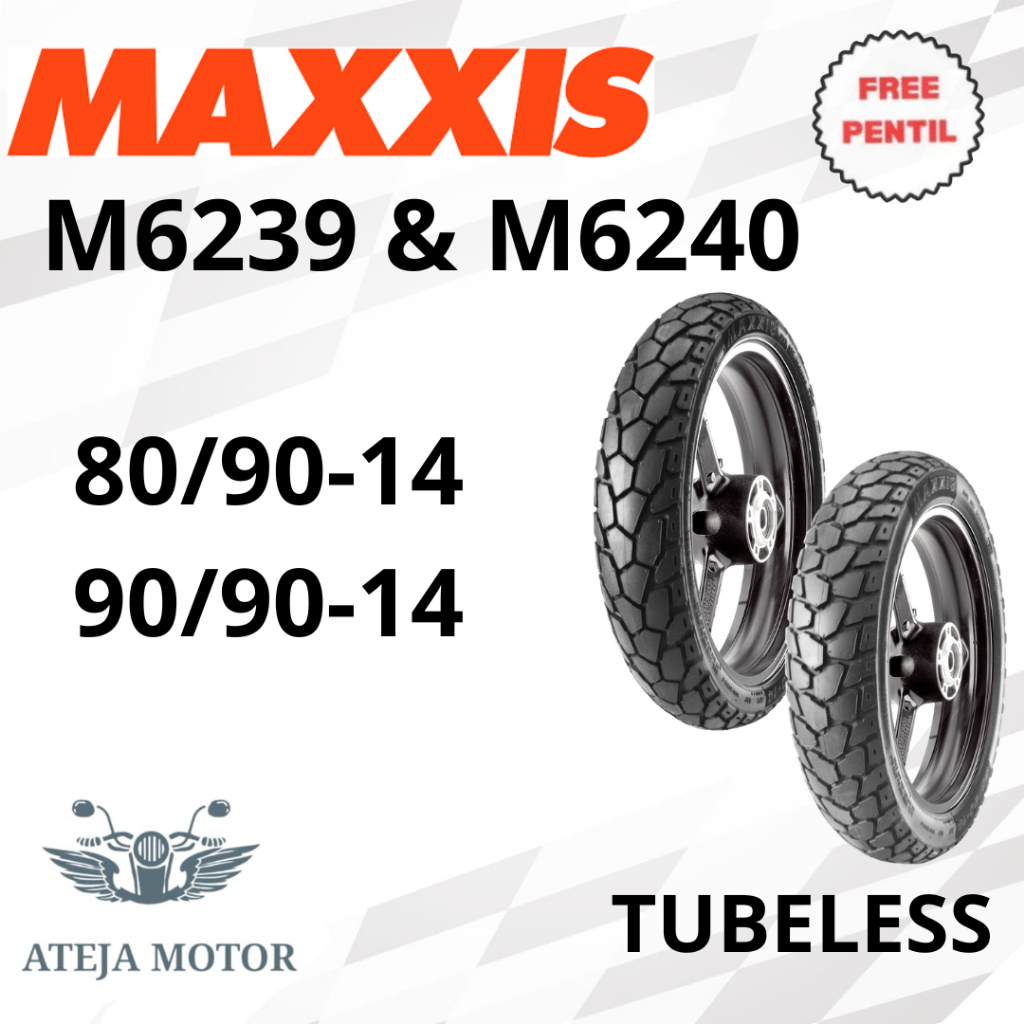 Ban Ring 14 Ban Maxxis M6239 m6240 80/90-14 90/90-14 Ban Maxxis Ring 14 Ban Tubeless Ban Motor Ring 