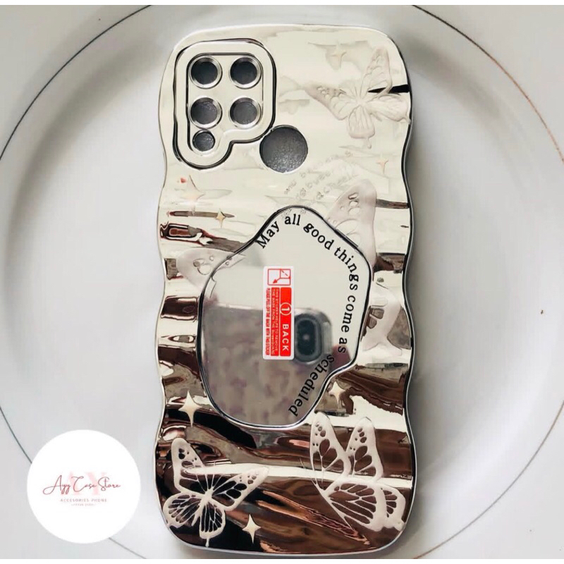 CASE MIRROR KUPU KUPU REALME C15