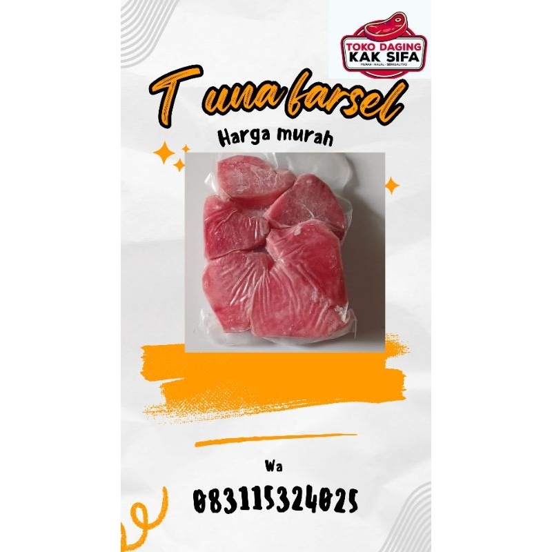 

Tuna Steak frozen 500 gram