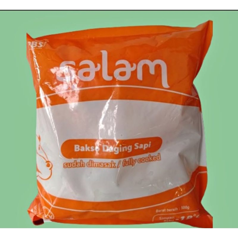 

Salam Bakso Daging Sapi 500 gr Fully Cooked