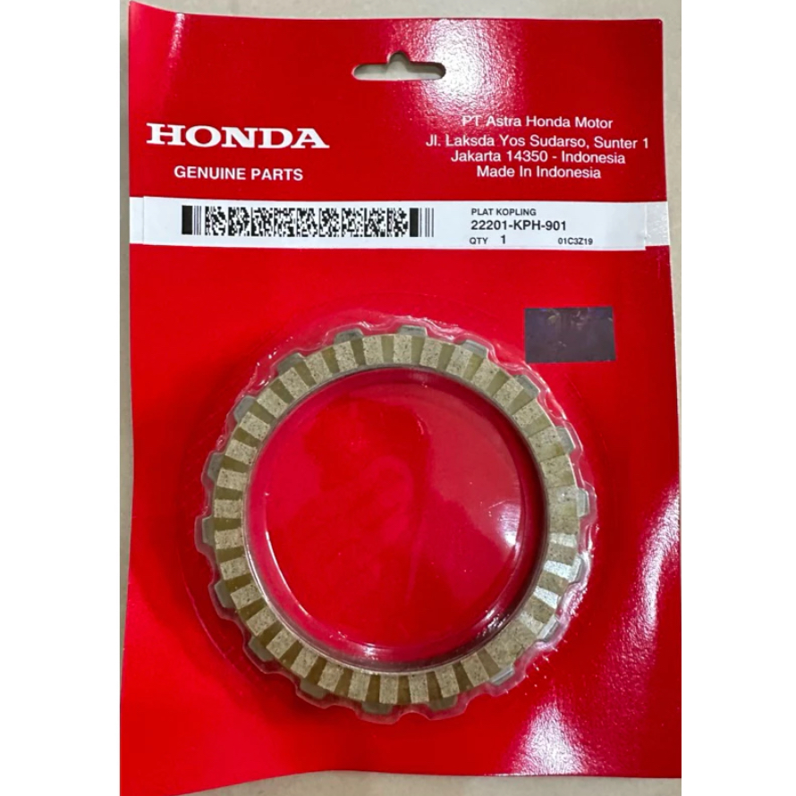 plat kopling kampas kopling karisma 22201-KPH-901 AHM ORI