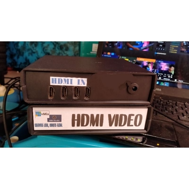 Vmix Portable 4 channel HDMI  Multi Camera non audio