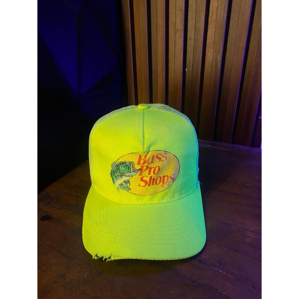 Topi Bass Pro Shops Hijau Lemon Cap Trucker