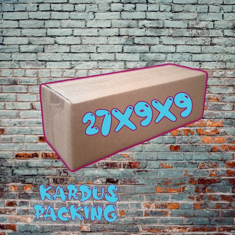 

kardus packing UK, 27x9x9 kardus besar kardus kecil