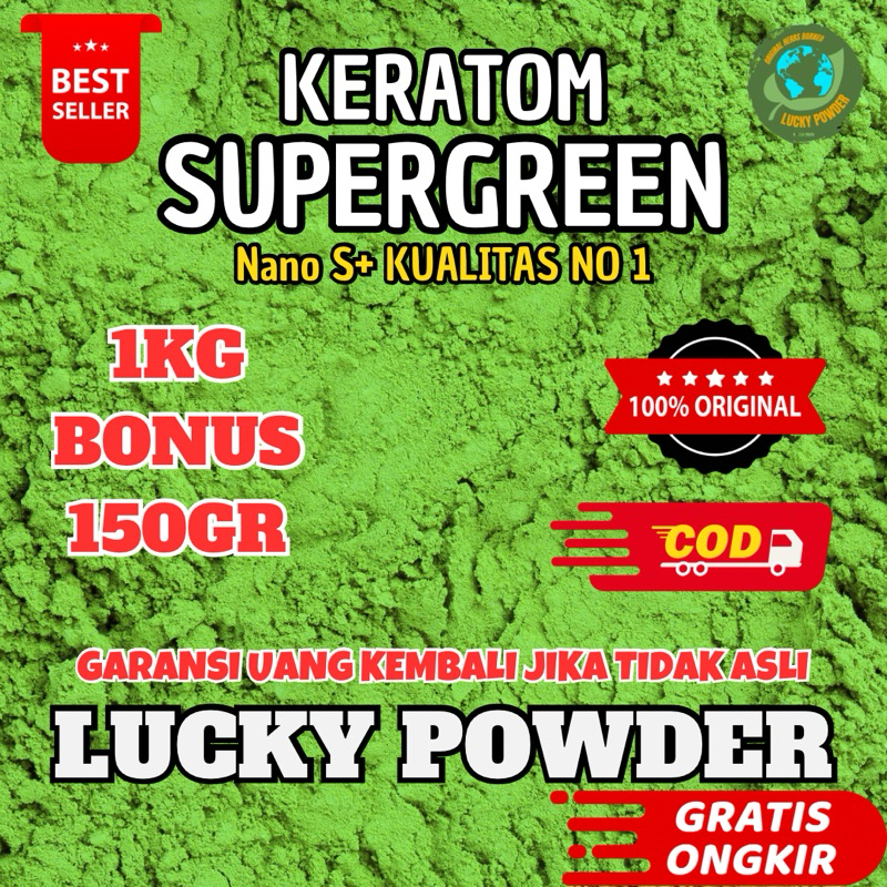 

LUCKY POWDER BUBUK HIJAU DAUN PURLI PURIKK PURLIK ASLI KALIMANTAN