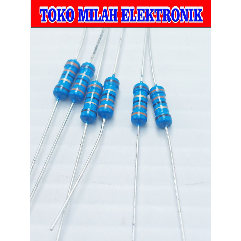 10 pcs resistor 33 ohm 1/2 watt MILAH ELEKTRONIK