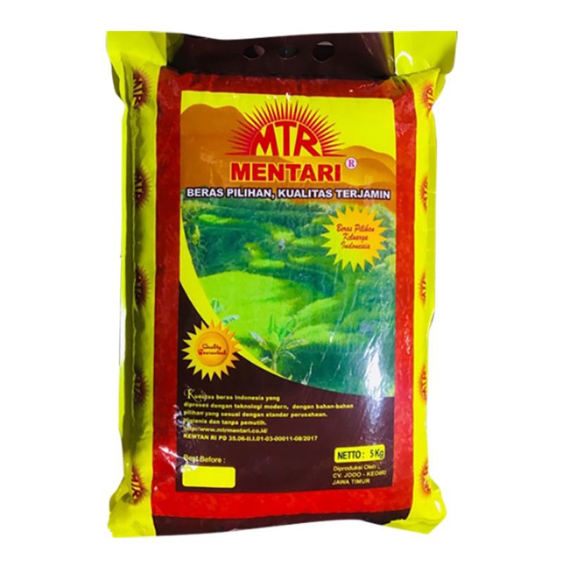 

Beras mentari 5 kg