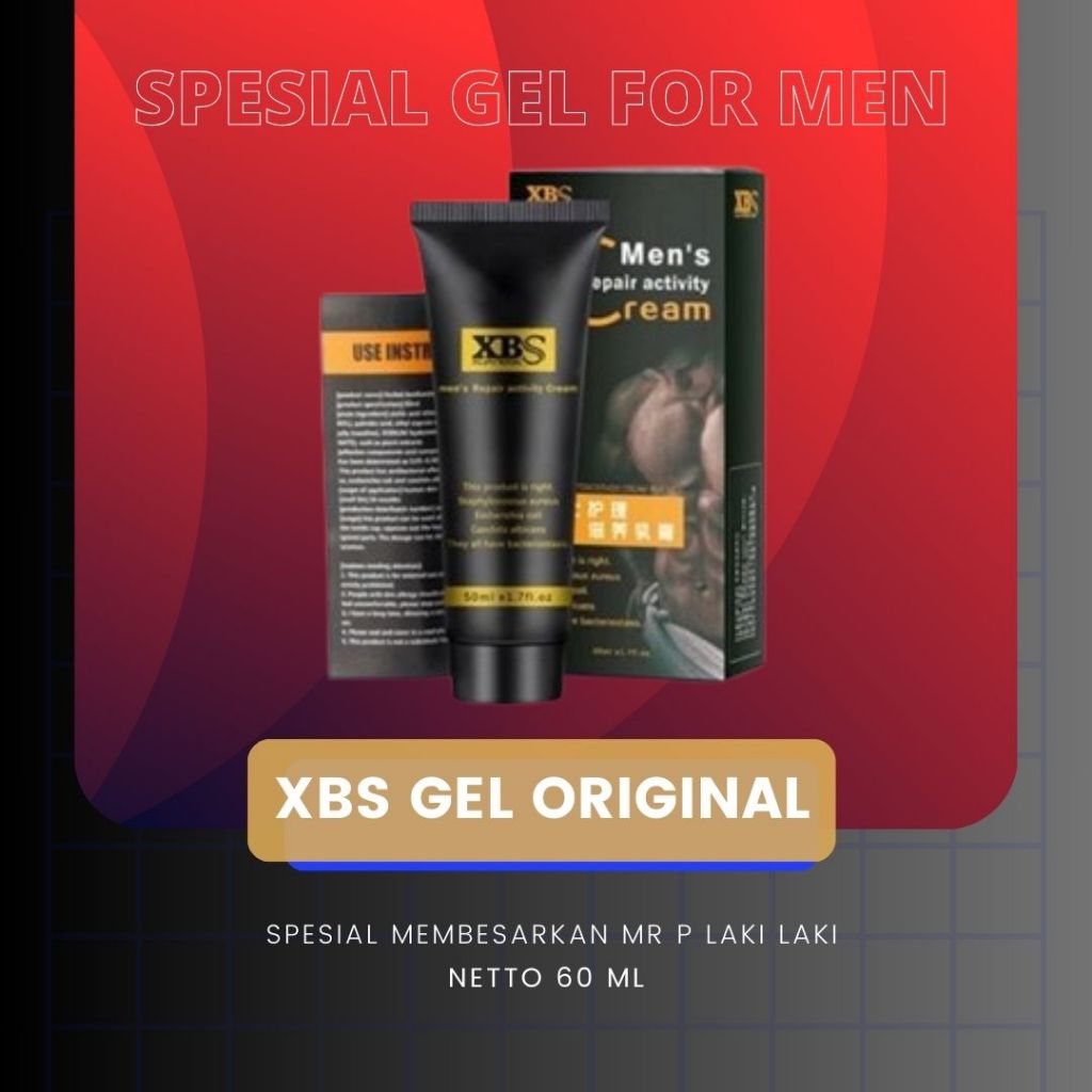 XBS Gel pembesar kelamin laki laki 100%ampuh permanen