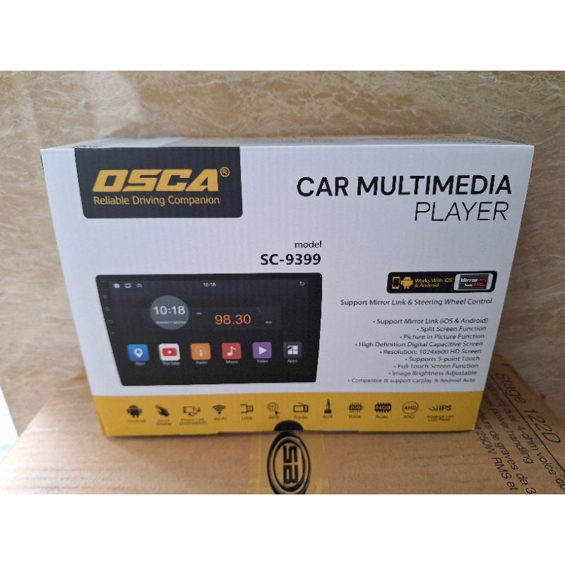 HU Android Osca 9 inch ram 2