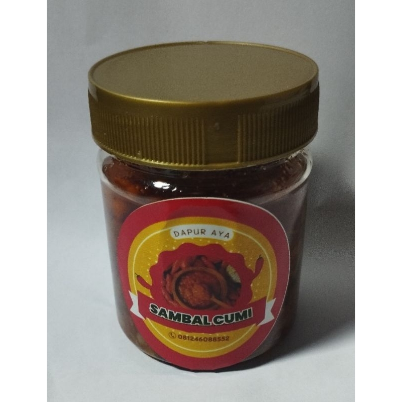 

Sambal cumi kemasan 200ml