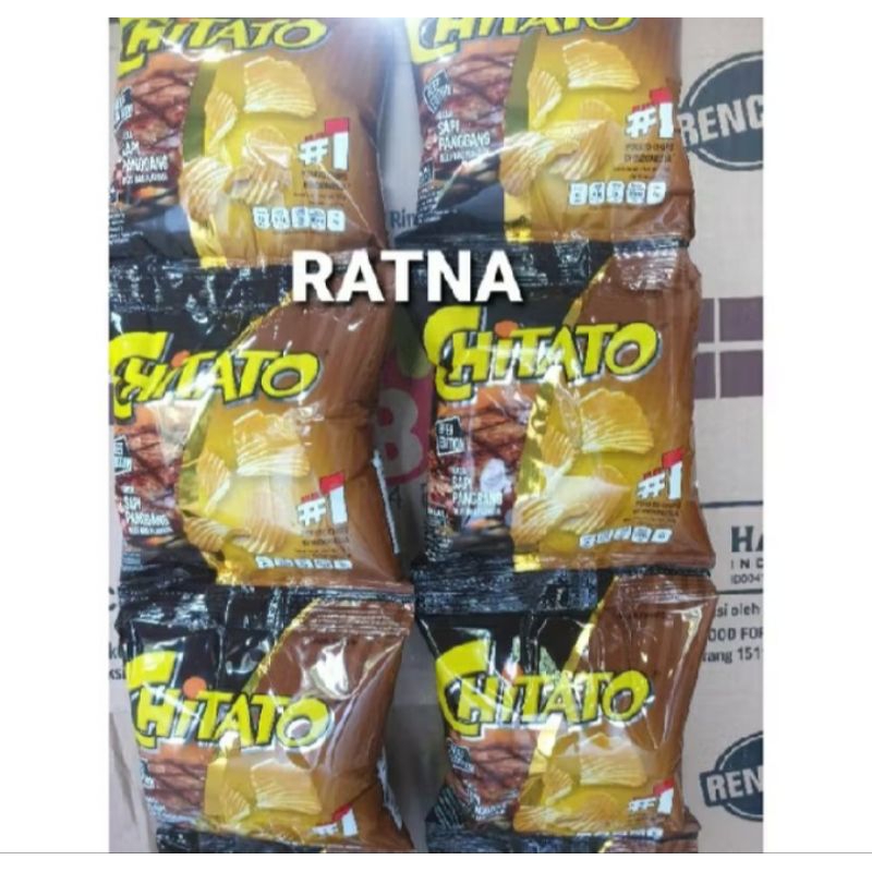 

CHITATO KENTANG SAPI PANGGANG 16gram ( 1 Renteng Isi 10 Bungkus)