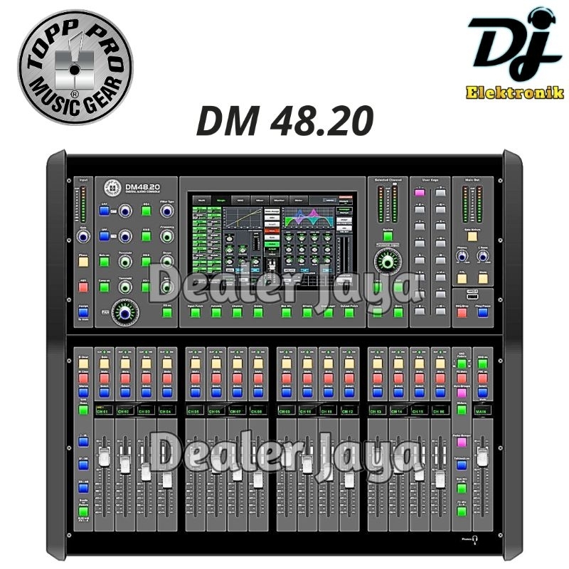 Mixer Digital Topp Pro DM 48.20 / DM48.20 - 32 channel (Toppro , Top Pro)