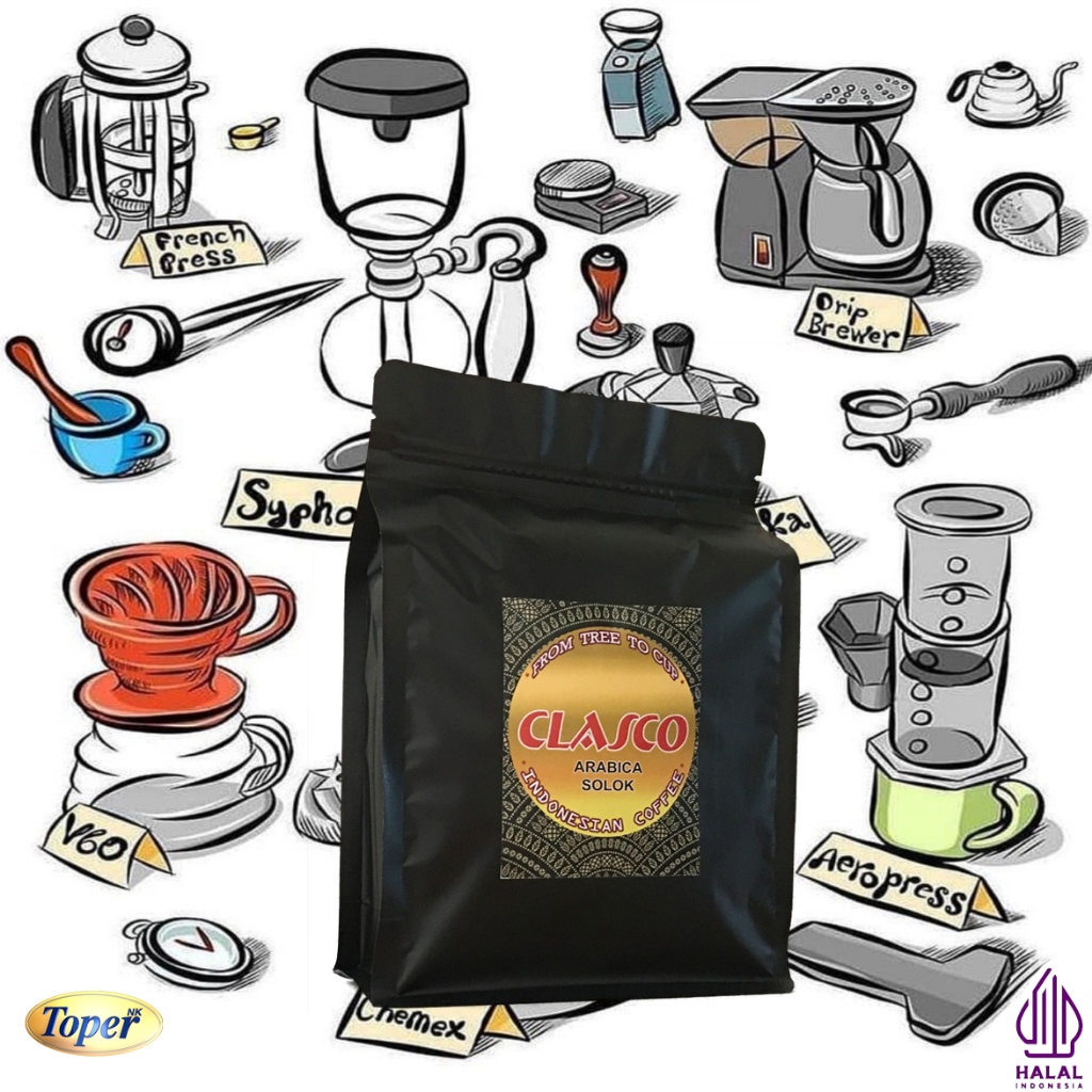 

Biji Kopi Arabika Minang Solok / Padang Solok 500 gram - Roast Bean