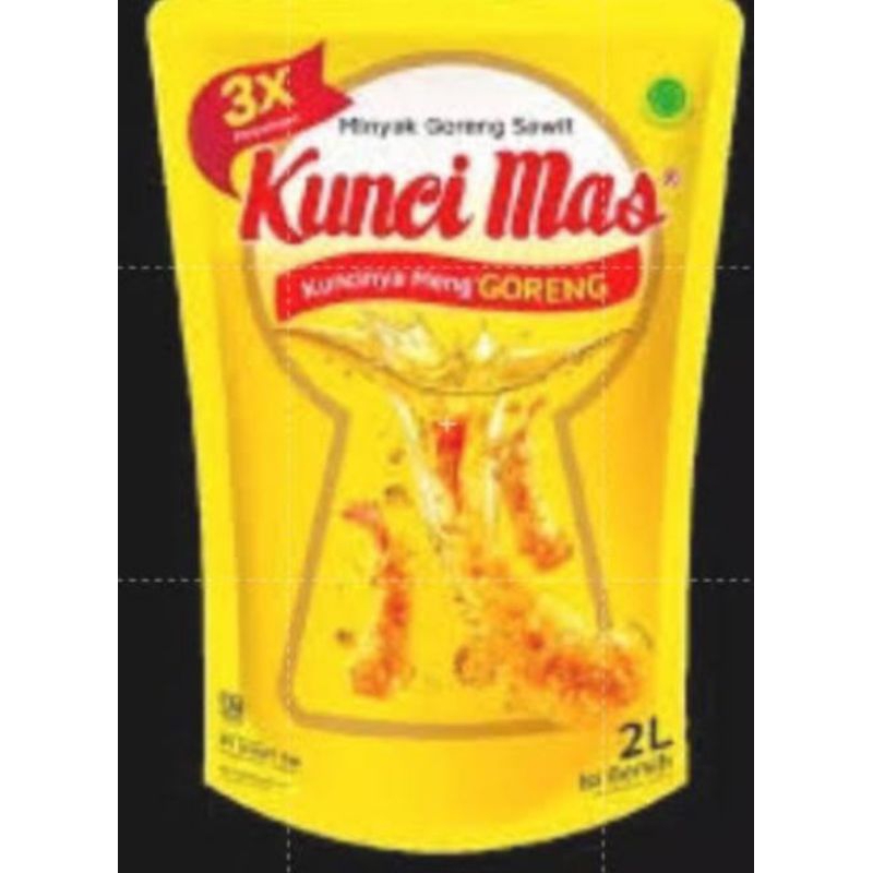 

Minyak kunci mas goreng 2Liter