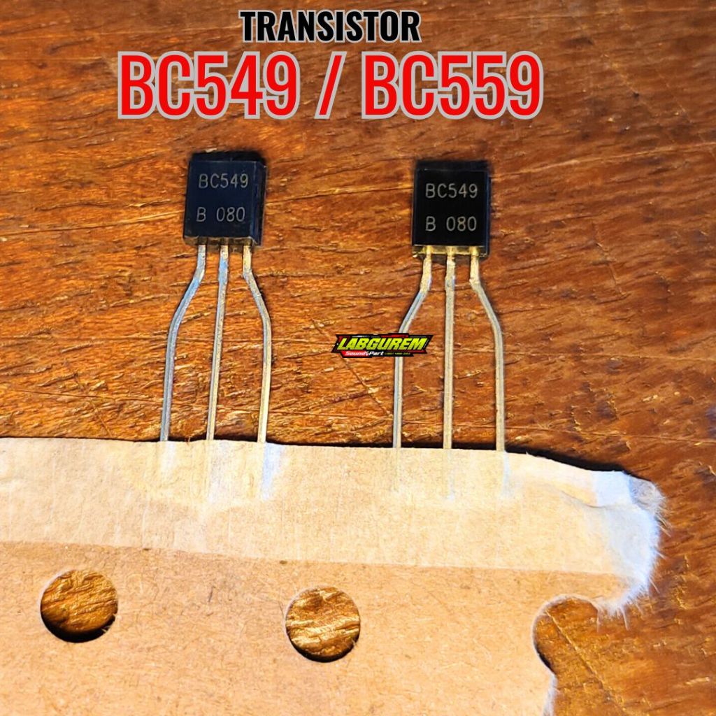 TRANSISTOR BC559 BC549 559 549 RENTENG