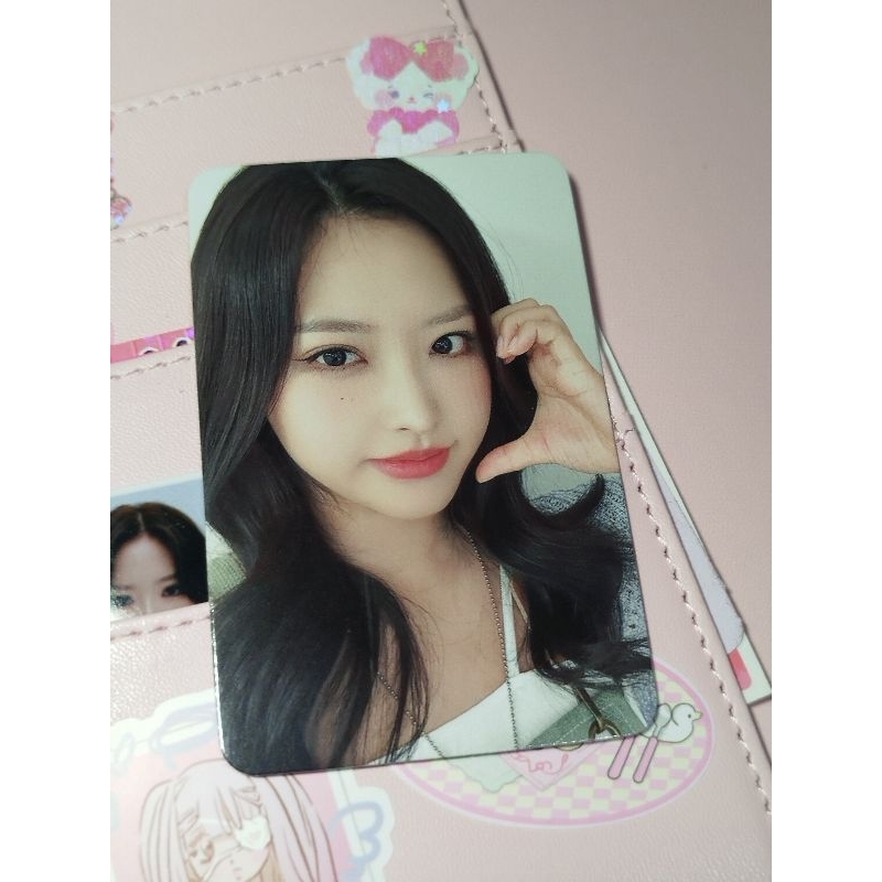hyeju pc photocard heartcheek dmm loossemble loona