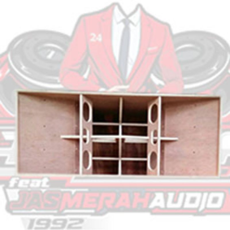 Box Speaker CLA 8in Double Miniatur Sound Sistem