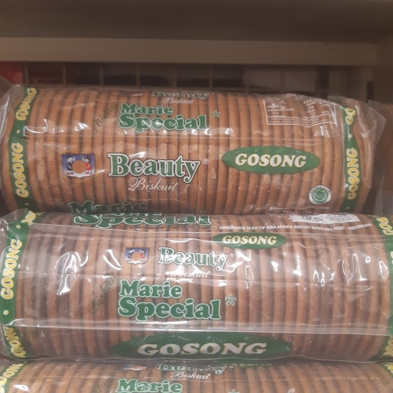 

Beauty Biskuit Marie Spesial Gosong 250 gram