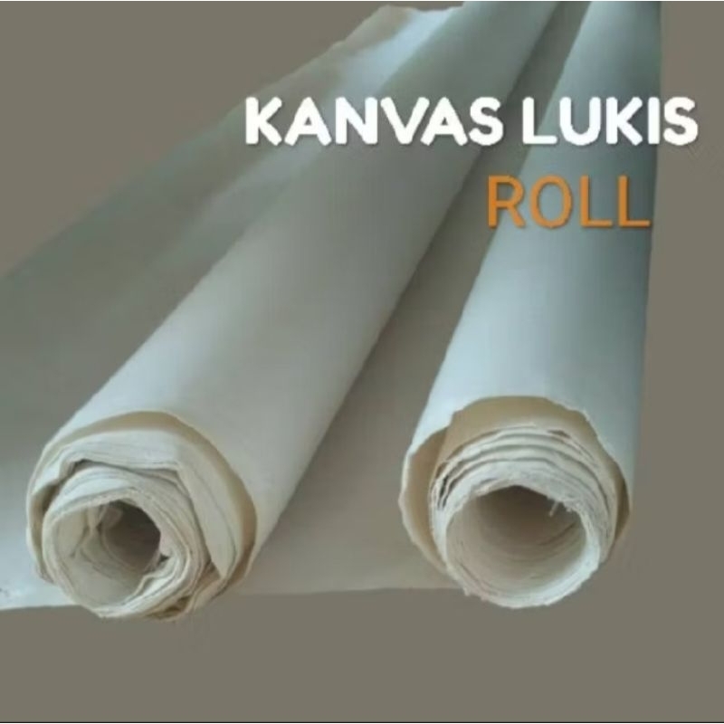 

kanvas rol tetoron cotton (tc) 1mx1,5m siap pakai