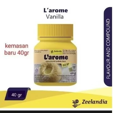 

L'arome/Larome Vanila susu/larome vanila susu repack50gr/larome vanila susu botol/ORIGINAL