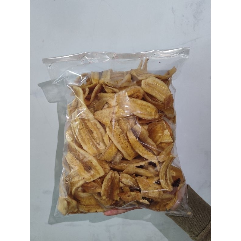 

Kripik Pisang kepok asin "Baswae" 500gr