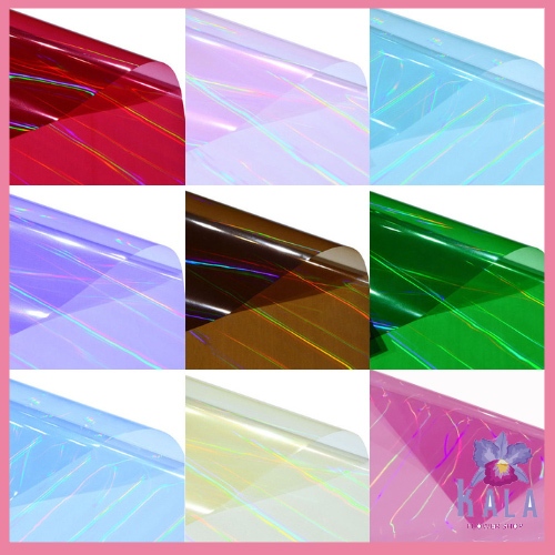 

Kertas buket Flower Wrapping Hologram laser cellophane KB6115