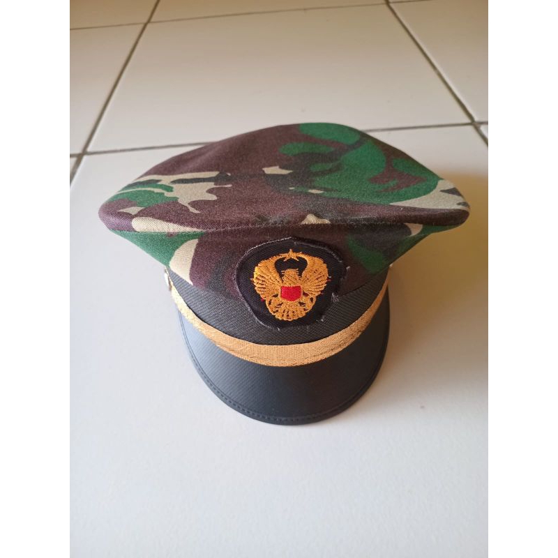 Topi TNI Anak PAUD TK/Topi TNI Karnaval PAUD TK/ Topi TNI anak 4-6thn