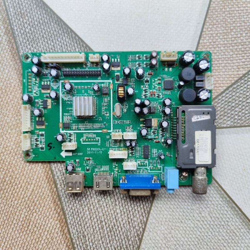 mb ori mainboard led tv  POLYTRON PLD24D300 PLD 24D300