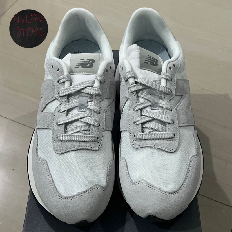 NB 237 (MS237DB) White/Beige 100% Original