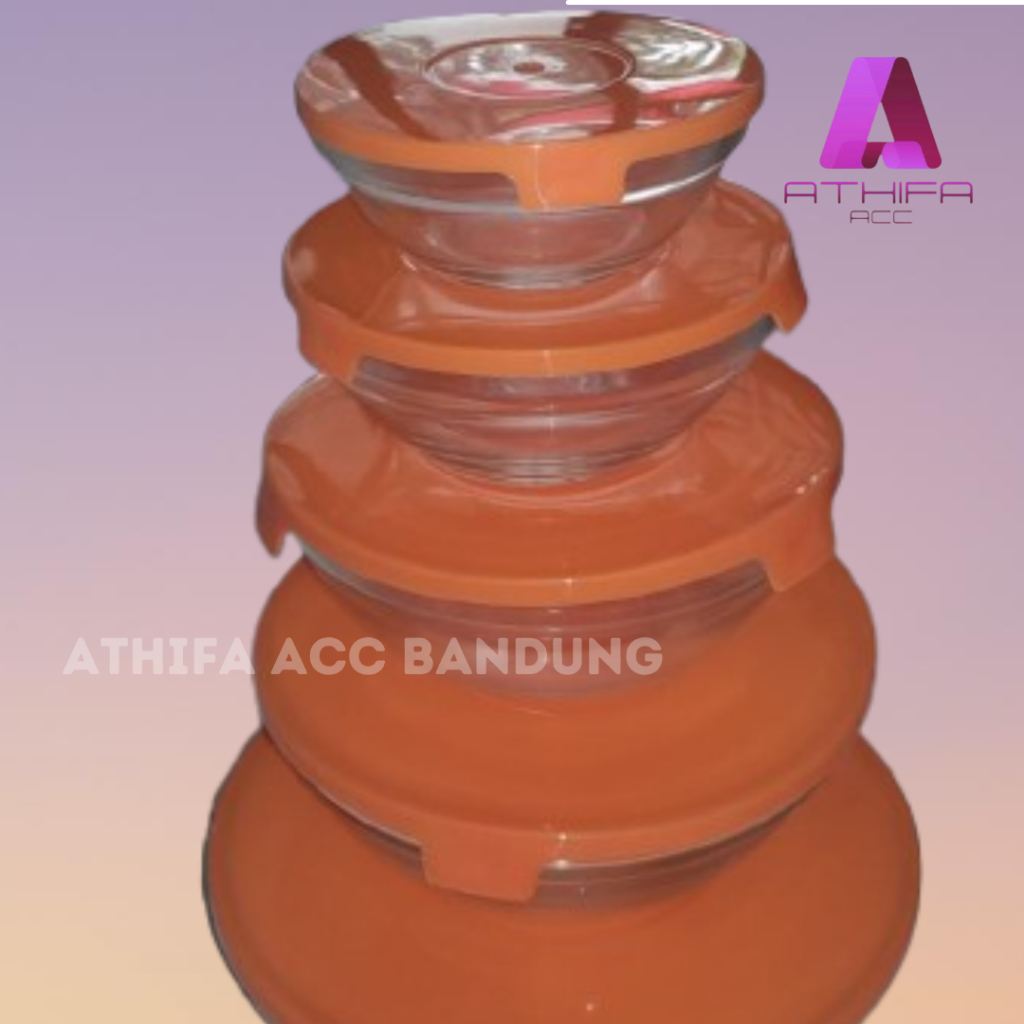 

RB Kim Glass Mangkuk Set / Bowl Set + Extra kardus