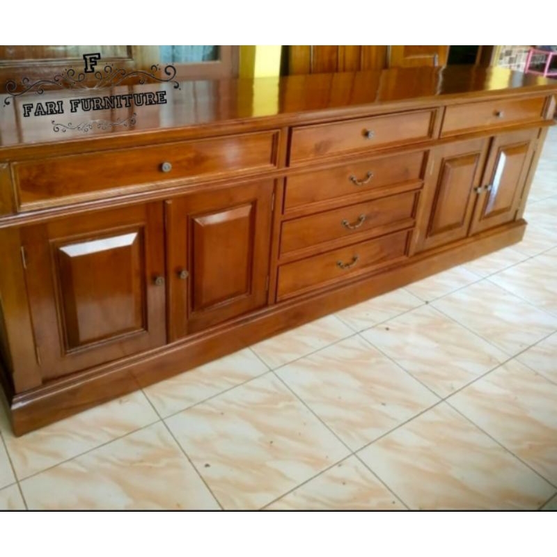 Bufet Minimalis Cantik Furniture Jepara