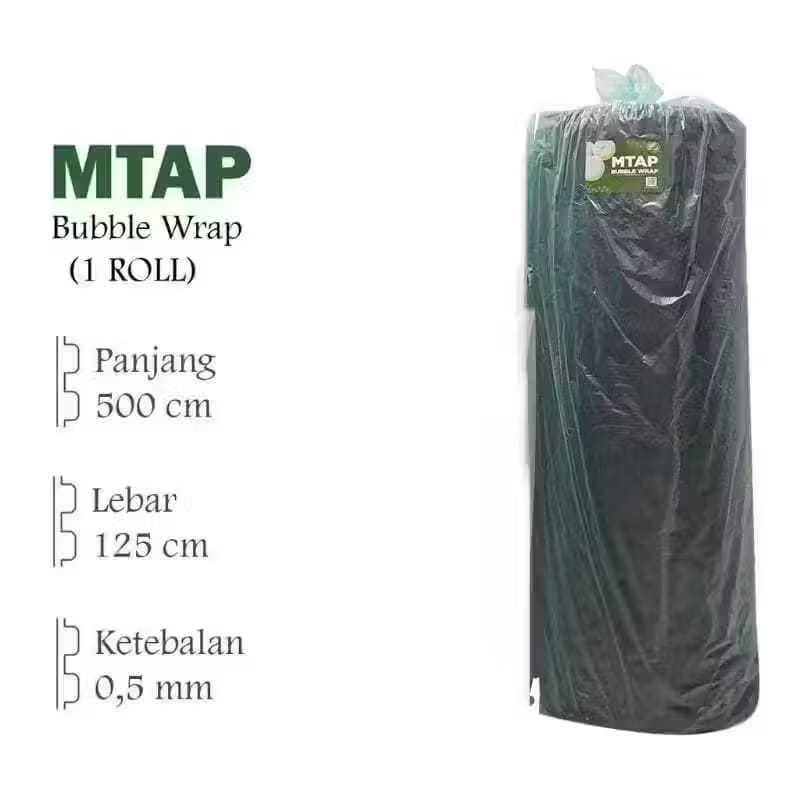 

MTAP BUBBLE WRAP PLASTIK GELEMBUNG 125CMX50M HARGA PER ROLL ONLY VIA INSTANT /SAMEDAY 1 DRIVER 1 ROLL