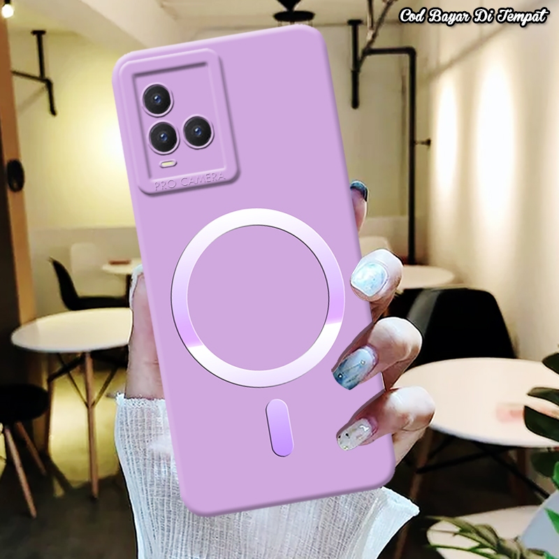 Premium Silicone Full Cover Case VIVO Y21S / Y21A / Y21T / Y33S / Y21 / Y33 Fashion TOMBOL 4 IP Seri