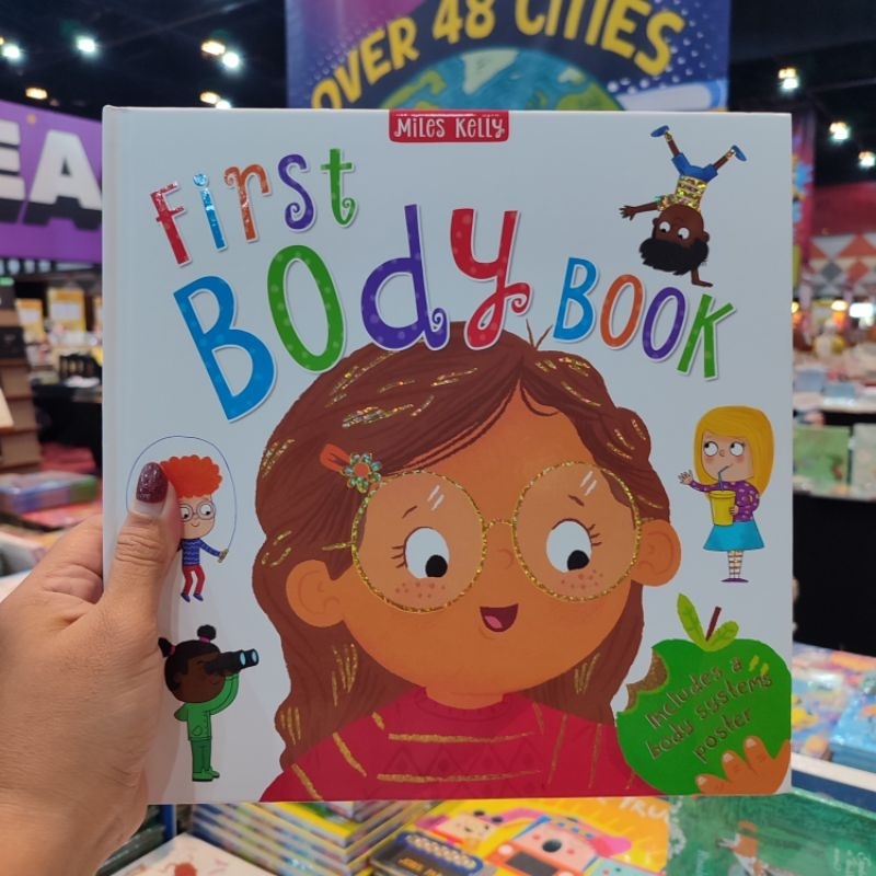BIG BAD WOLF BOOKS • MILES KELLY : FIRST BODY BOOK - BUKU ILMU PENGETAHUAN ANAK BBW IMPORT REFERENCE