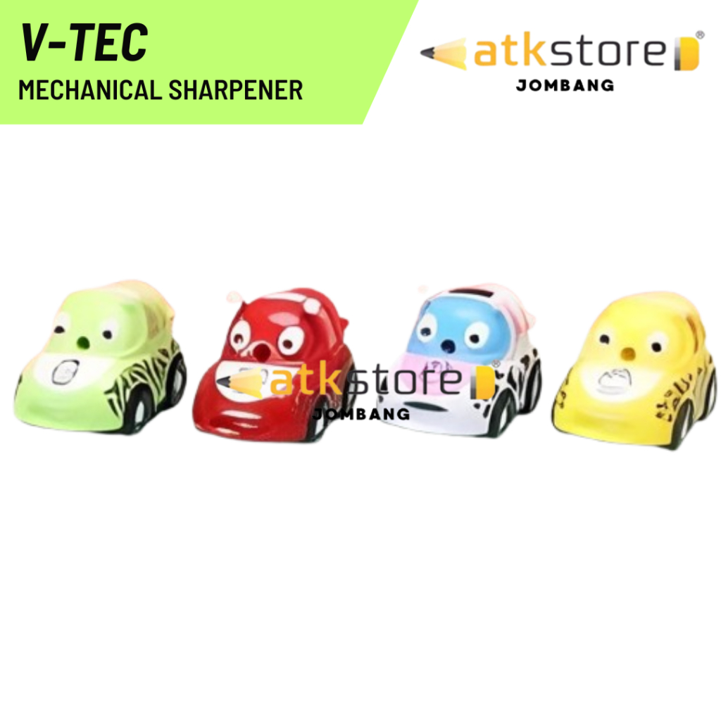 

V-TEC Mechanical Sharpener MS 6500 / Rautan Pensil / Serutan Pensil Putar / Mechanical Sharpener