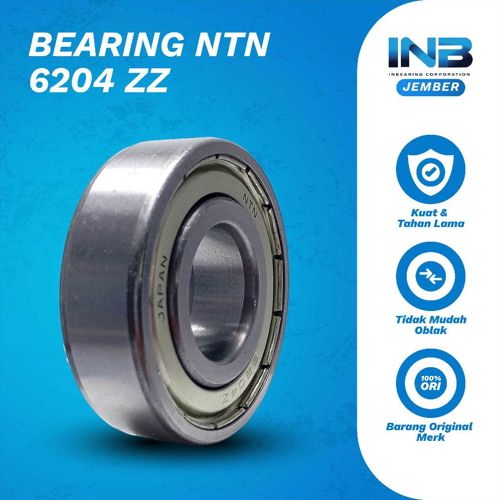 Laker Bearing 6204 ZZ NTN Bearing As Gardan Beat Fi Esp Vario 125 150 Scoopy Original NTN INB JEMBER