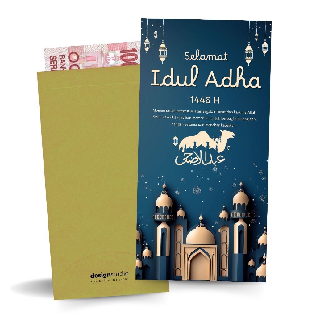 

Amplop Lebaran Modern Desain Elegan & Unik - Cocok untuk Angpau Idulfitri 2025