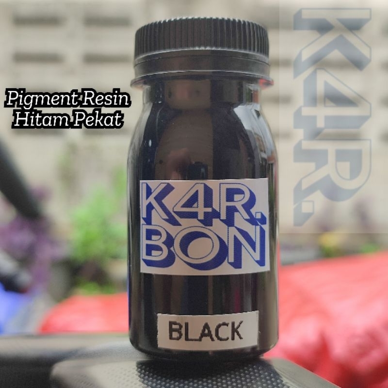 

Pigment Resin Warna Hitam Pekat Kemasan 50gr