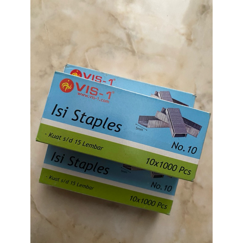 

Isi Steples VIS-1 No.10