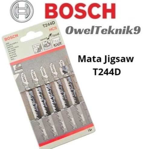 Mata Jigsaw BOSCH T244D/Mata Gergaji Triplek Kayu
