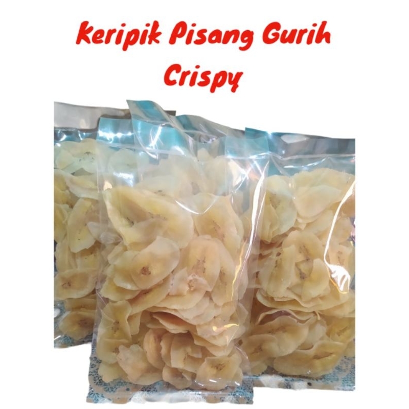 

Keripik Pisang Gurih Crispy