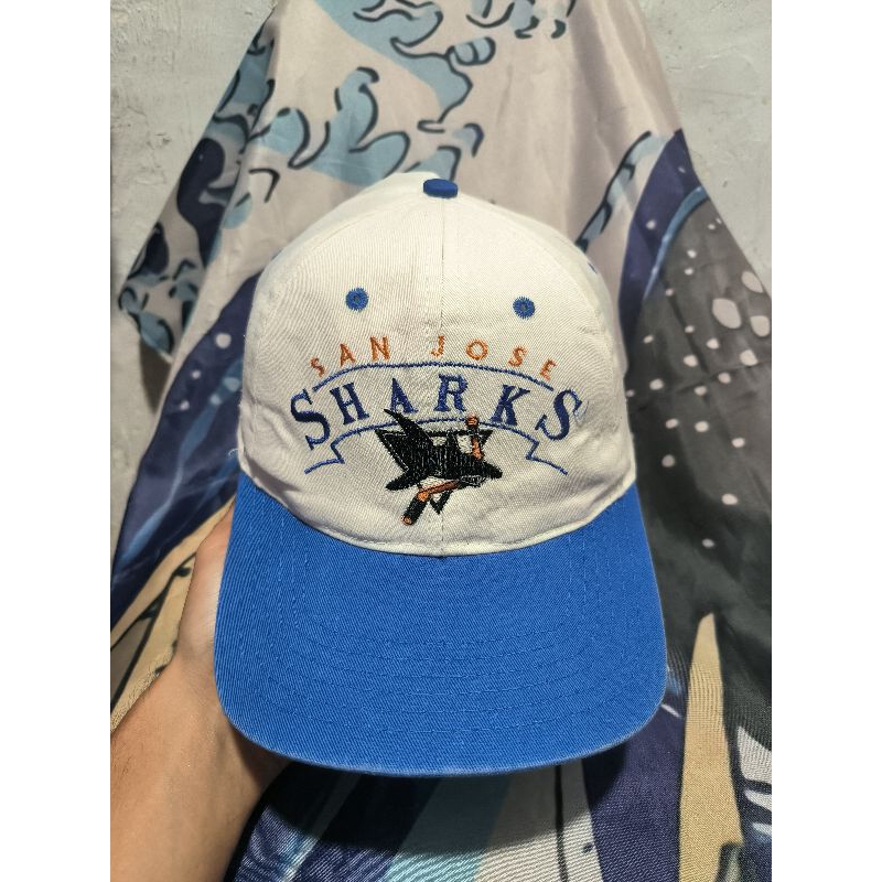 Topi San Jose Sharks Vintage 90s