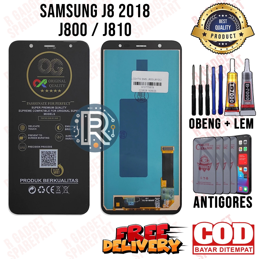 Lcd SAMSUNG J8 2018 / J800 / J810 Original Oem Fullset Lcd Touchscreen