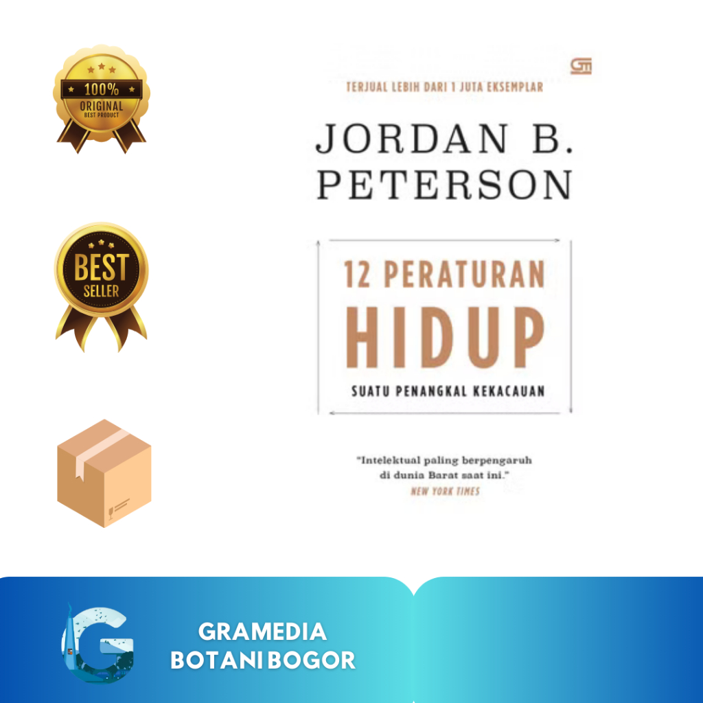 Gramedia Bogor - 12 Peraturan Hidup: Suatu Penangkal Kekacauan