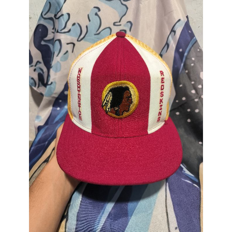 Topi Washington Redskins By Lucky Stripes Vintage 80s