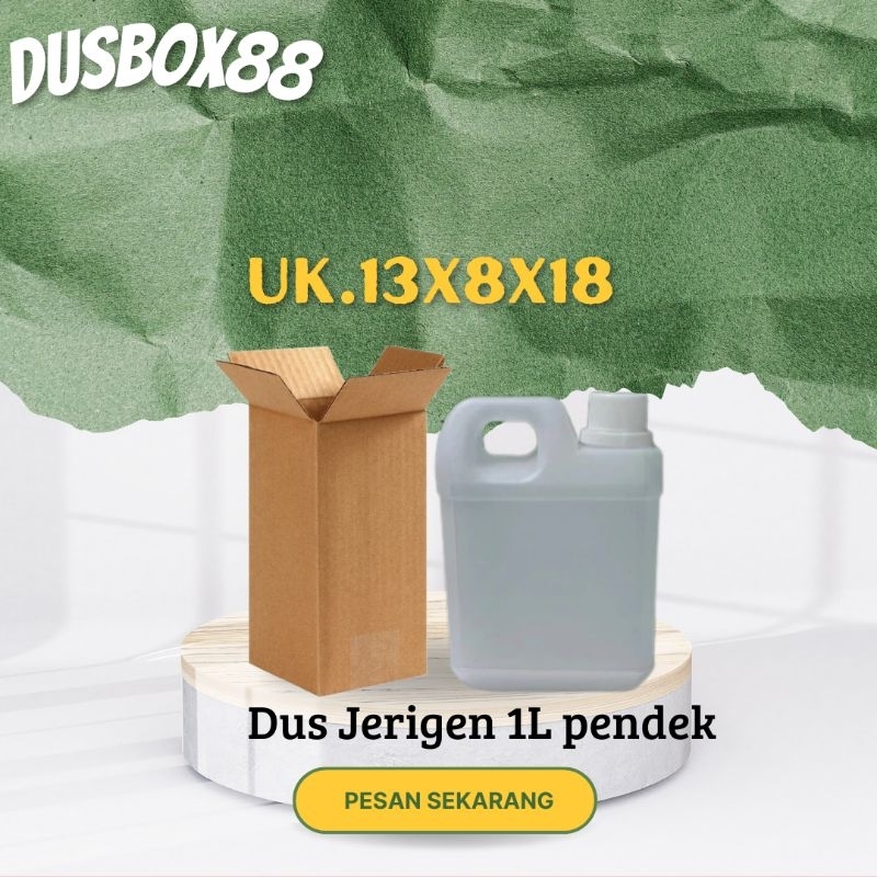 

Kardus polos 13x8x18 ( Jerigen Pendek 1L )