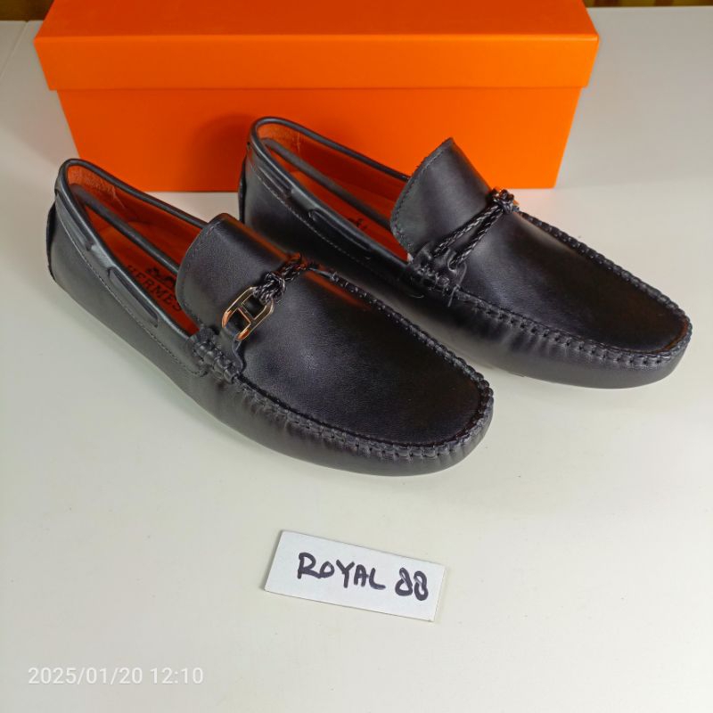 sepatu loafers fashion branded sepatu pria A502