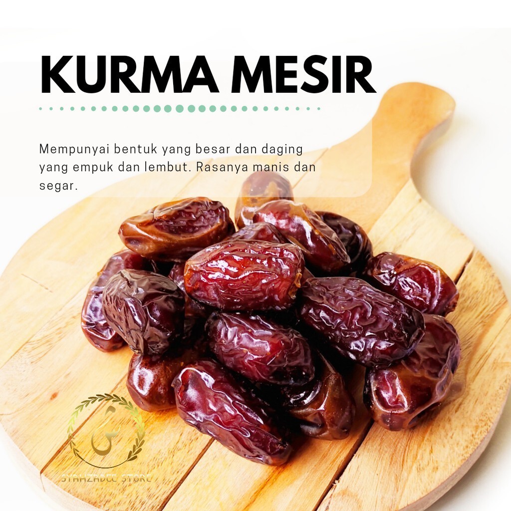 

Kurma Mesir Madu 500gr / Kurma Sejenis Golden Valley Premium Termurah