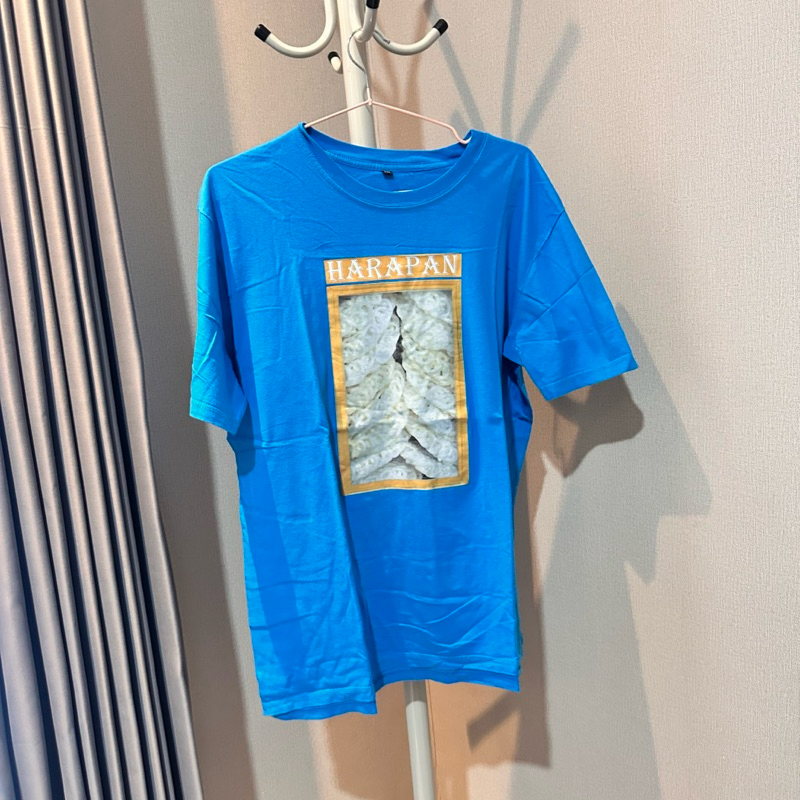 Kaos Biru Harapan Kaleng Kerupuk