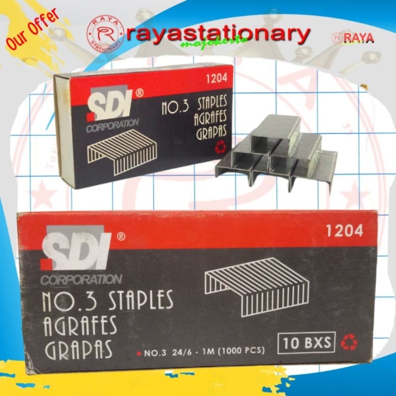 

Isi Staples SDI 1204 no.3